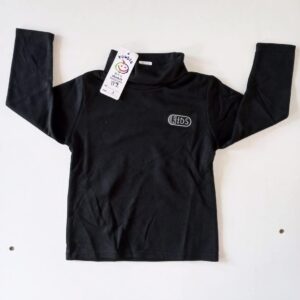 100% cotton Pull-neck
